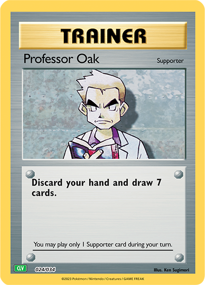 Re-release of the original Professor Oak