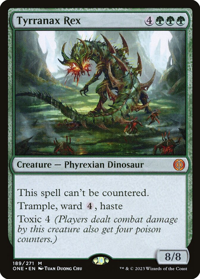 Tyrranax Rex (189) - Phyrexia: All Will Be One (ONE)