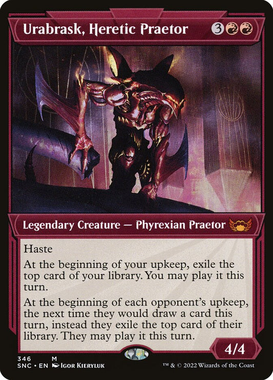 Urabrask, Heretic Praetor (346) - Streets of New Capenna (SNC)