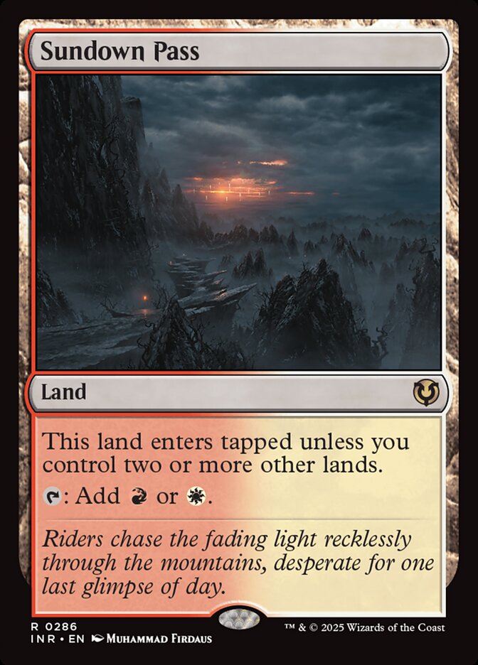 Sundown Pass (286) - Innistrad Remastered (INR)