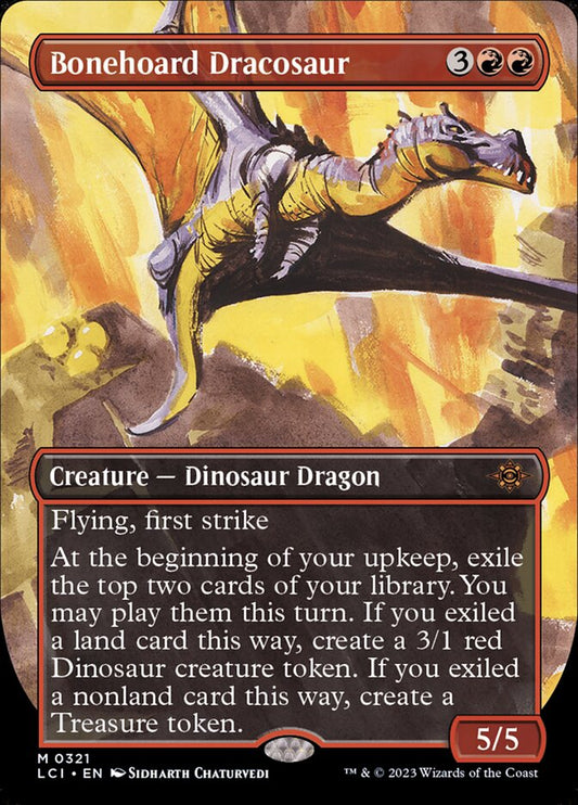 Bonehoard Dracosaur (321) - The Lost Caverns of Ixalan (LCI)