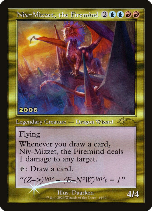 Niv-Mizzet, the Firemind (14) - 30th Anniversary Play Promos (P30A)