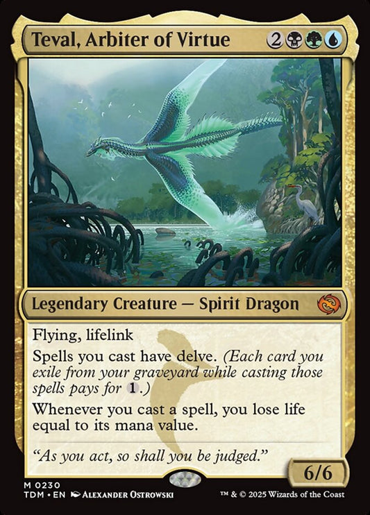 Teval, Arbiter of Virtue (230) - Tarkir: Dragonstorm (TDM)