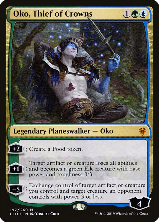 Oko, Thief of Crowns (197) - Throne of Eldraine (ELD)