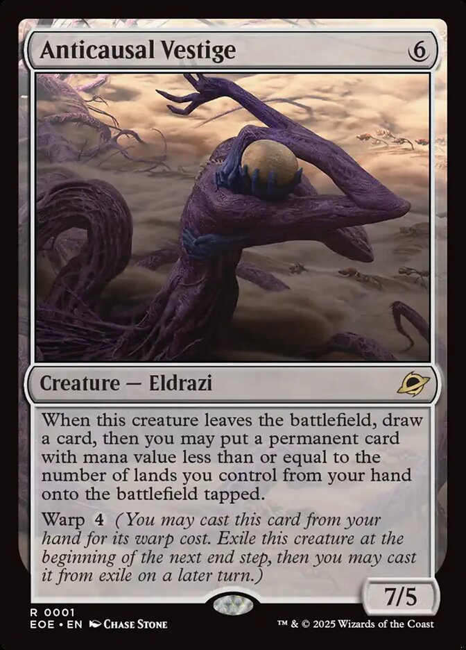 Anticausal Vestige (1) - Edge of Eternities (EOE)