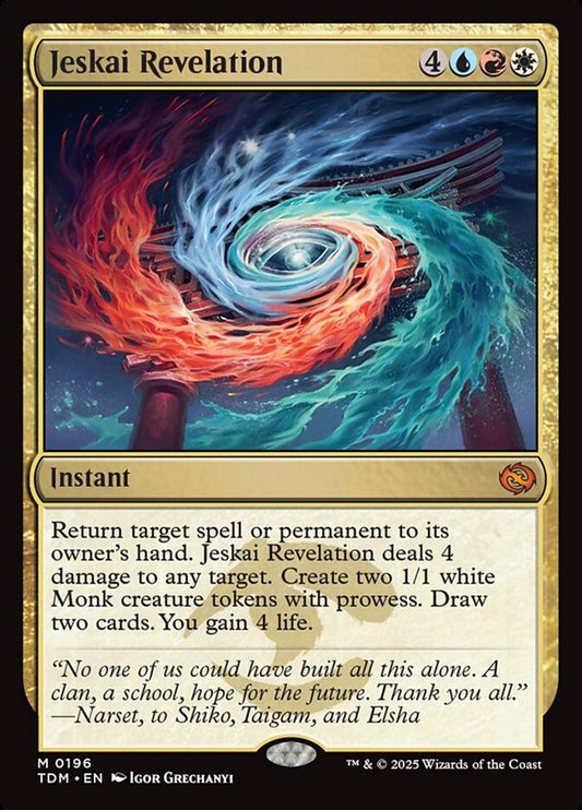 Jeskai Revelation (196) - Tarkir: Dragonstorm (TDM)