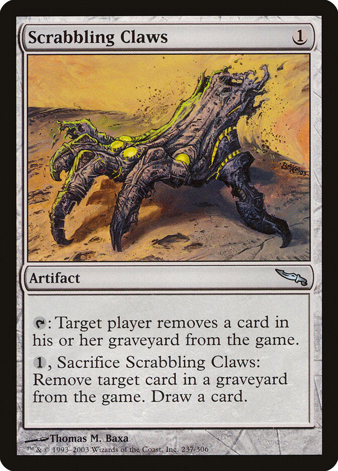 Scrabbling Claws (237) - Mirrodin (MRD)