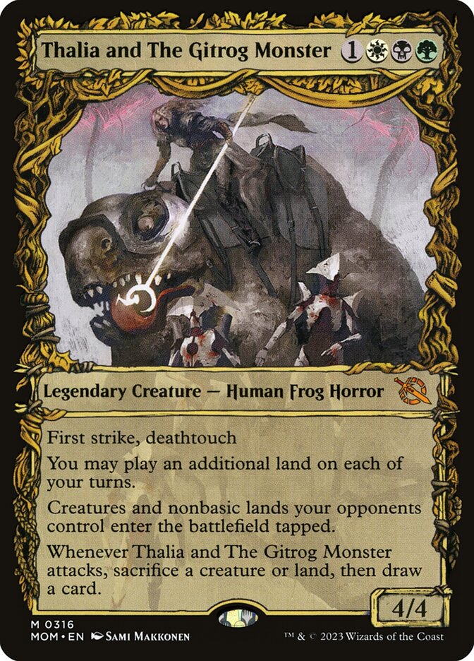 Thalia and The Gitrog Monster (316) - March of the Machine (MOM)