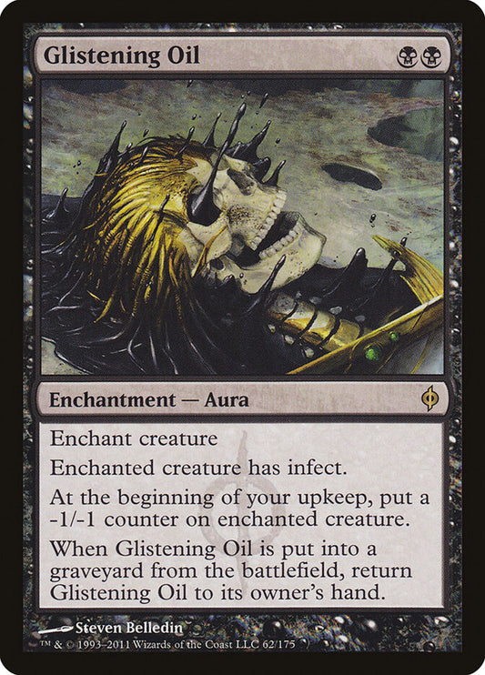Glistening Oil (62) - New Phyrexia (NPH)