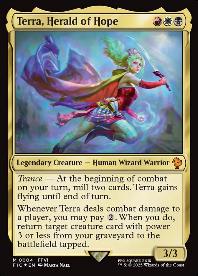 Terra, Herald of Hope (4) - Final Fantasy Commander (FIC)