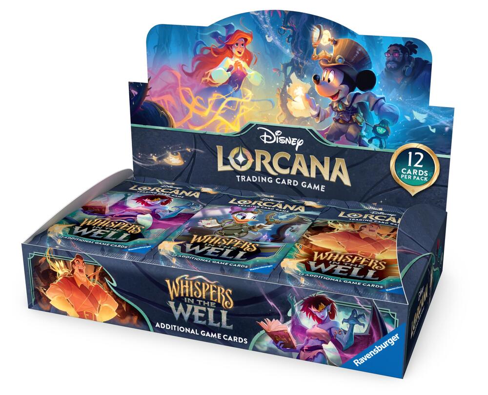 Lorcana TCG: Whispers in the Well Booster Display Box - Pre-Order Rele TheGeekPeek Lorcana TCG: Whispers in the Well Booster Display Box - Pre-Order Rele TheGeekPeek