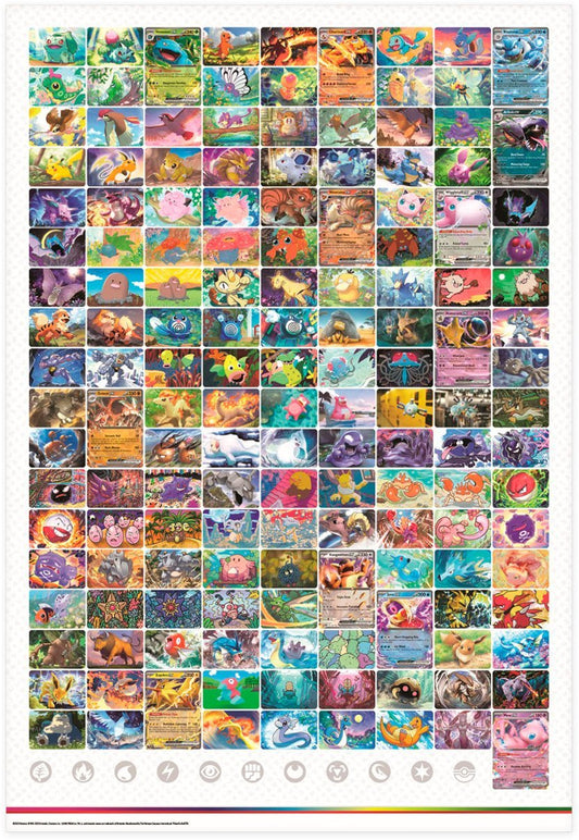 Pokemon Scarlet & Violet 151 Poster Collection Poster Front