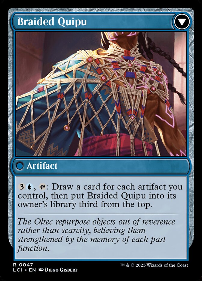 Braided Net // Braided Quipu (47) - The Lost Caverns of Ixalan (LCI)