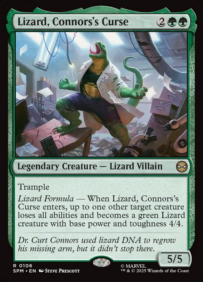 Lizard, Connors's Curse (106) - Marvel's Spider-Man (SPM)