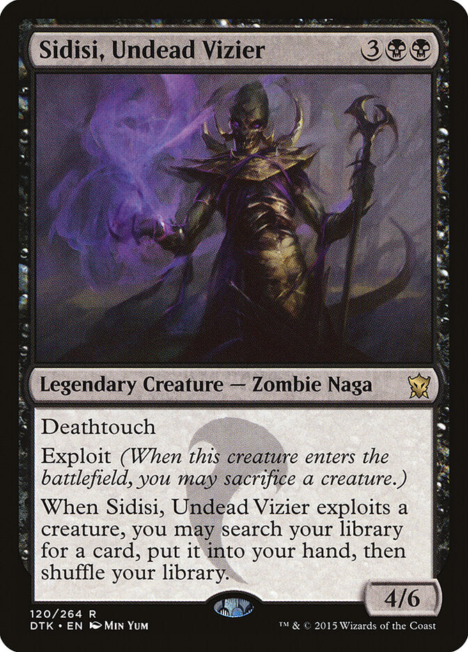 Sidisi, Undead Vizier (120) - Dragons of Tarkir (DTK)