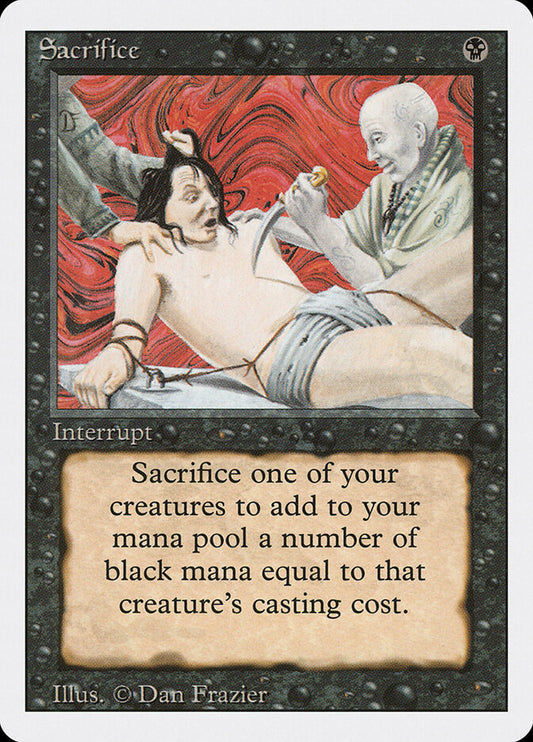 Sacrifice (126) - Revised Edition (3ED)