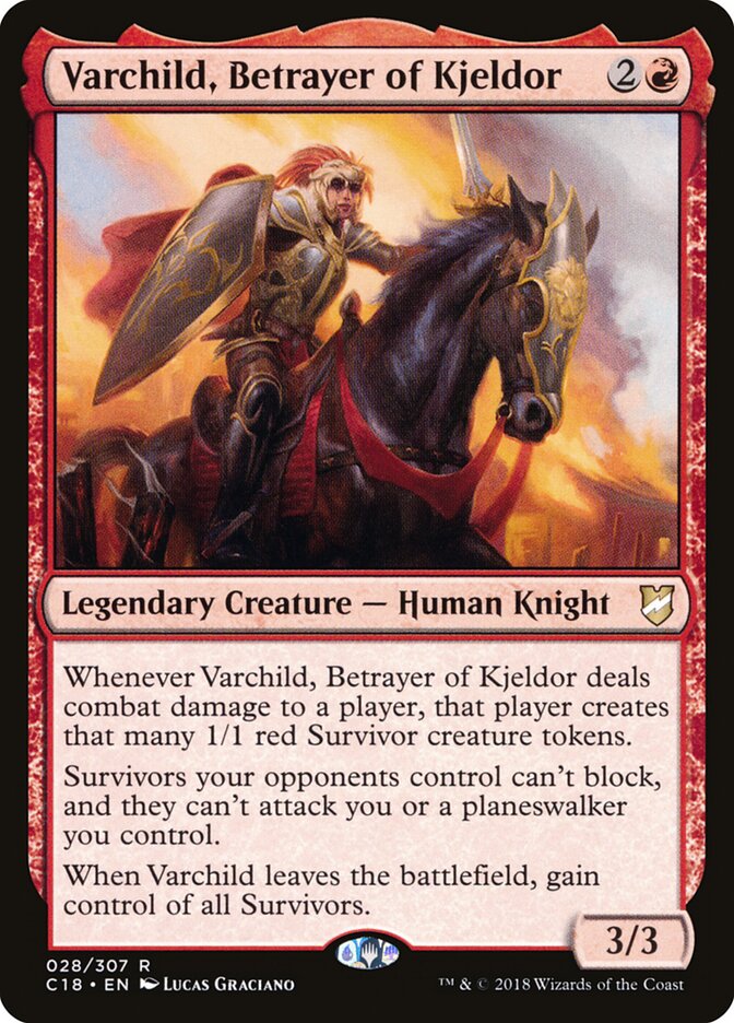 Varchild, Betrayer of Kjeldor (28) - Commander 2018 (C18)