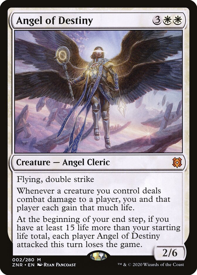 Angel of Destiny (2) - Zendikar Rising (ZNR)