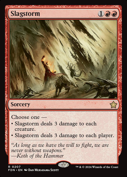 Slagstorm (207) - Foundations (FDN)