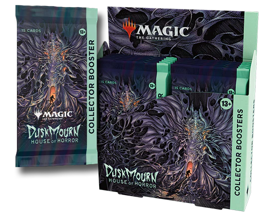 Magic: The Gathering - Duskmourn House of Horror Commanders Collector Booster Box - Pre-Order Releases on 09/27/2024 (Copy)