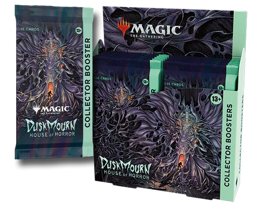 Magic: The Gathering - Duskmourn House of Horror Commanders Collector Booster Box - Pre-Order Releases on 09/27/2024 (Copy)