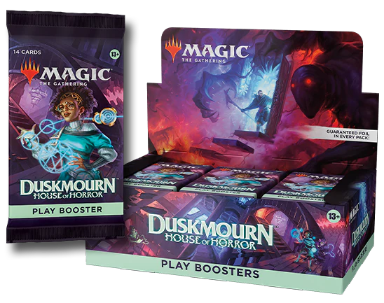 Magic: The Gathering - Duskmourn House of Horror Commanders Playbooster Box - Pre-Order Releases on 09/27/2024 (Copy)
