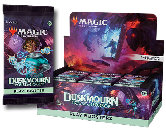 Magic: The Gathering - Duskmourn House of Horror Commanders Playbooster Box - Pre-Order Releases on 09/27/2024 (Copy)