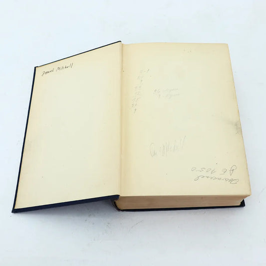 1946 Understanding Poetry Cleanth Brooks Jr Robert Penn Warren Hardcover Book Inside Cover with Writing