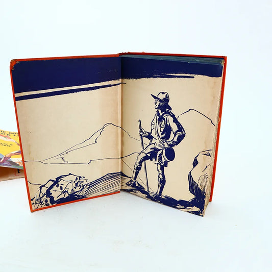 1915 The Boy Scouts of Black Eagle Patrol Leslie W. Quirk Hardcover Book Inside Cover