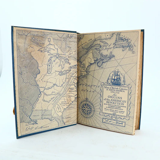 1943 Origins of the American Revolution John C. Miller Hardcover Book Inside Cover