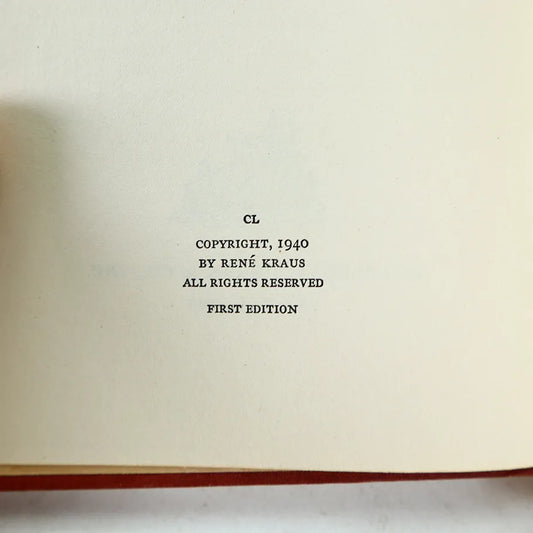 1940 The Private and Public Life of Socrates Rene Kraus Hardcover Book Copyright