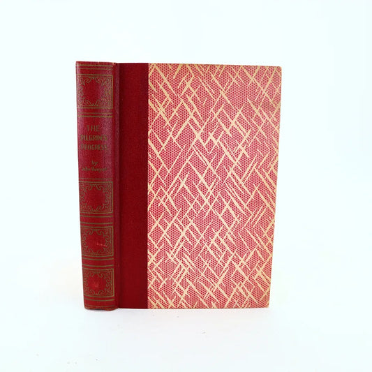 Vintage The Pilgrim's Progress John Bunyart Hardcover Book Front Cover