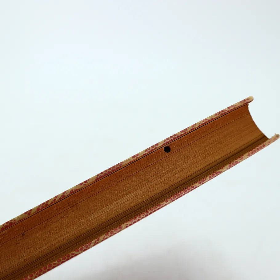 Vintage The Pilgrim's Progress John Bunyart Hardcover Book Side View