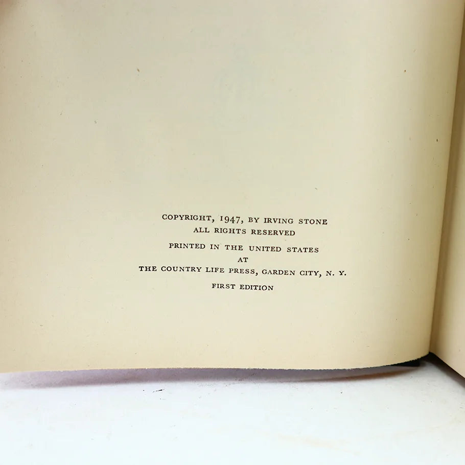 1947 Adversary inn the House Irving Stone Hardcover Book Copyright