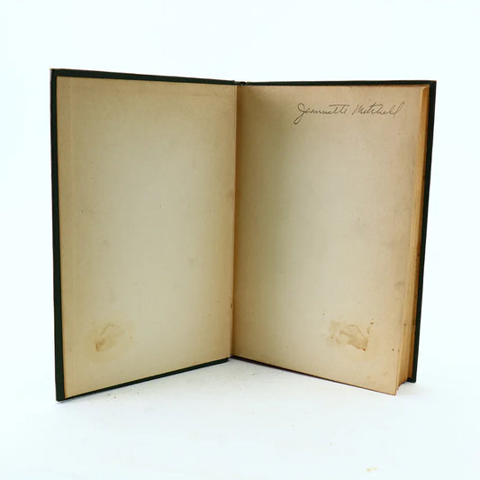 1921 Contemporary British Literature John Matthews Manly Edith Rickert Hardcover Book Inside Cover with Writing