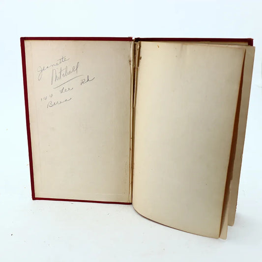 1889 The Locomotice Chase A History of the Andrews Railroad Raid into Georgia in 1862 William Pittenger Hardcover Book Inside Cover with Writing