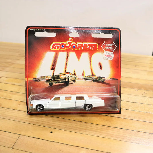 Vintage Die-Cast Metal Majorette Limo 300 Series Front View