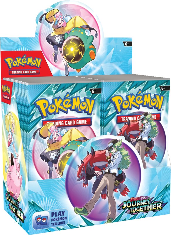 Pokemon TCG: Scarlet & Violet 9 - Journey Together Booster Box - Pre-Order Release 03/28/2025