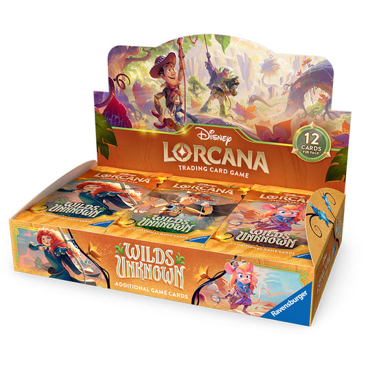 Lorcana TCG: Wilds Uknown Booster Display Box - Pre-Order Releases on 05/15/26
