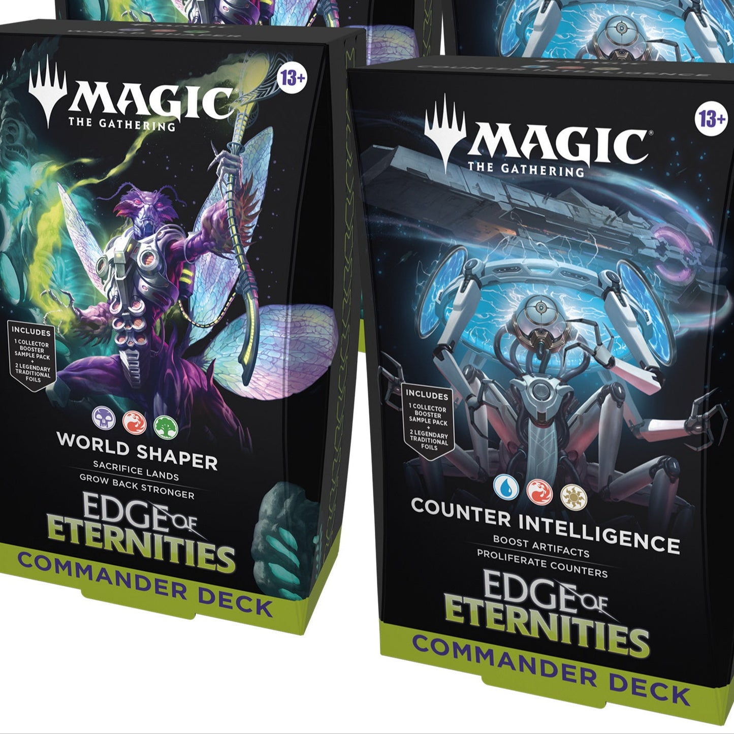 Magic: The Gathering - Edge of Eternities Commander Decks Set of 2 - Pre-Order Releases on 08/01/25