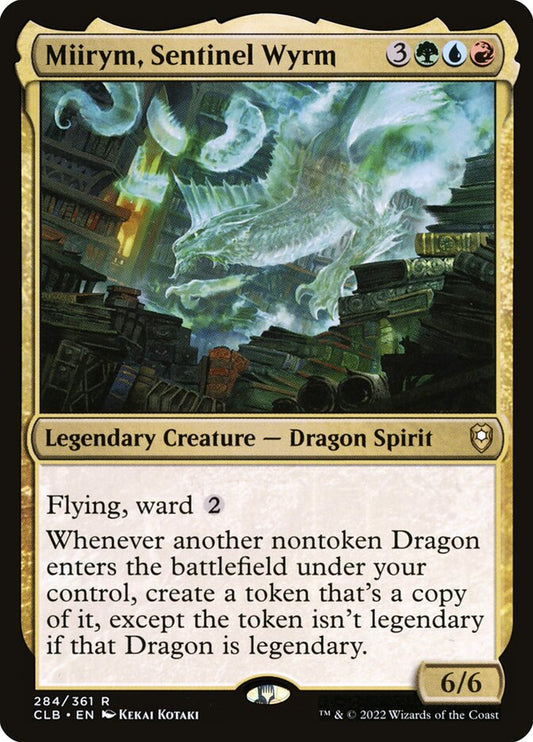 Miirym, Sentinel Wyrm (284) - Commander Legends: Battle for Baldur's Gate (CLB)