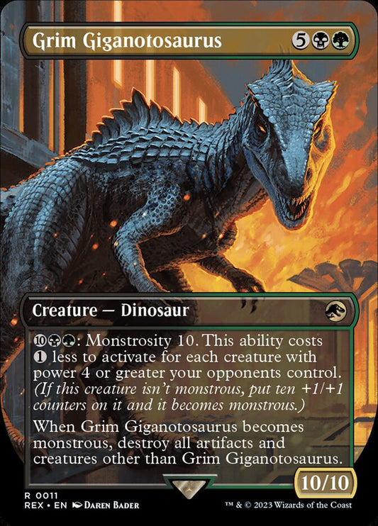 Grim Giganotosaurus (11) - Jurassic World Collection (REX)