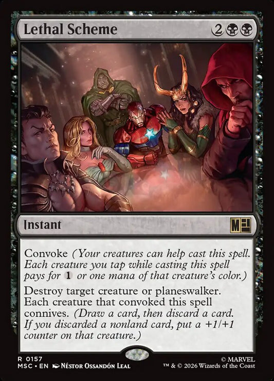 Lethal Scheme (157) - Marvel Super Heroes Commander (MSC)