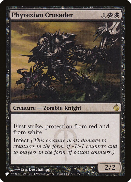 Phyrexian Crusader (MBS-50) - The List (PLST)