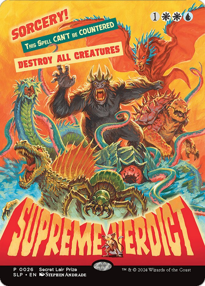 Supreme Verdict (26) - Secret Lair Promo (SLP)