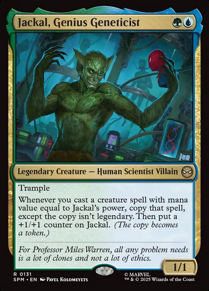 Jackal, Genius Geneticist (131) - Marvel's Spider-Man (SPM)
