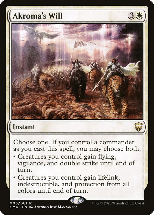 Akroma's Will (3) - Commander Legends (CMR)