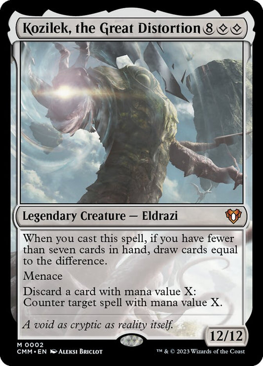 Kozilek, the Great Distortion (2) - Commander Masters (CMM)