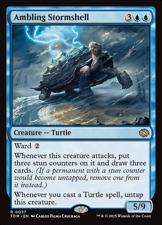 Ambling Stormshell (37) - Tarkir: Dragonstorm (TDM)