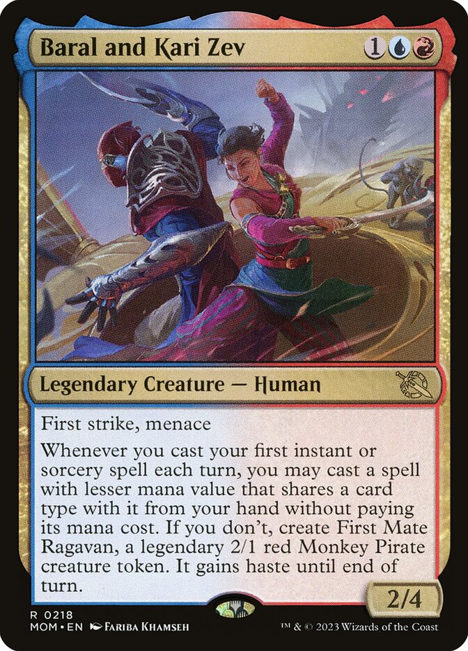 Baral and Kari Zev (218) - March of the Machine (MOM)